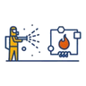 On-line cleaning